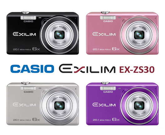 Casio Exilim EX-ZS30 Camera Features